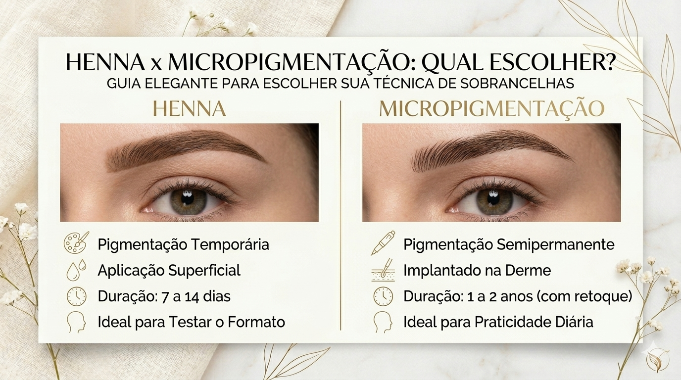 Henna x Micropigmentação